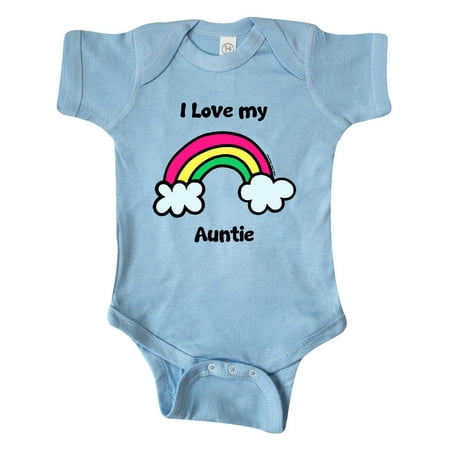 

Inktastic I Love my Auntie Gift Baby Boy or Baby Girl Bodysuit