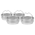 thumbnail image 3 of Miangastore 4Pcs Tea Strainer Filter for Loose Tea Brewing with Fine Mesh Design in Stainless Steel, 3 of 8