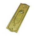 thumbnail image 5 of Renovators Supply Door Back Plate Brass 7 1/4" Escutcheon Cover Ornate Doorplate in Lacquered Brass Finish, 5 of 8
