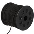 thumbnail image 2 of 1 rollo de cordones de cuero sintético de 2,6 mm para tejer, accesorios de joyería, hilo de gamuza sintética para abalorios, pulseras y collares (negro), 2 of 5