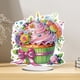 thumbnail image 4 of Pintura de diamante artesanal, decoración de postre de corazón de escritorio para decoración de oficina, 4 of 9