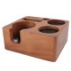 thumbnail image 5 of Estacia de Manipulador de Café de Madera de 58 mm, Soporte de Café de Madera Sports Sproty Space Ahorre Fácil de Limpiar contra el Deslizamiento para el Hogar, 5 of 7
