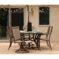 thumbnail image 2 of Hanover Mini Pyramid Tabletop Propane Patio Heater in Hammered Bronze, 2 of 8