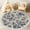 Color 4, variant on Washable Non Slip 3ft Round Rug, Glamorous Purple Blue Agate Marble Gold Glitter Swirls Circle Area Rugs with Tassels Carpet for Nursery Bedroom Living Room Playroom Tent rug Tent Castle