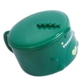 thumbnail image 1 of Round Dinosaur Food Bowl With Lid For Meal Time Use Green 1Pack Easy To Clean, 1 of 4