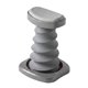 thumbnail image 4 of Soporte automático para la cintura y el abdomen para entrenamiento de flexiones. Gris, 4 of 9