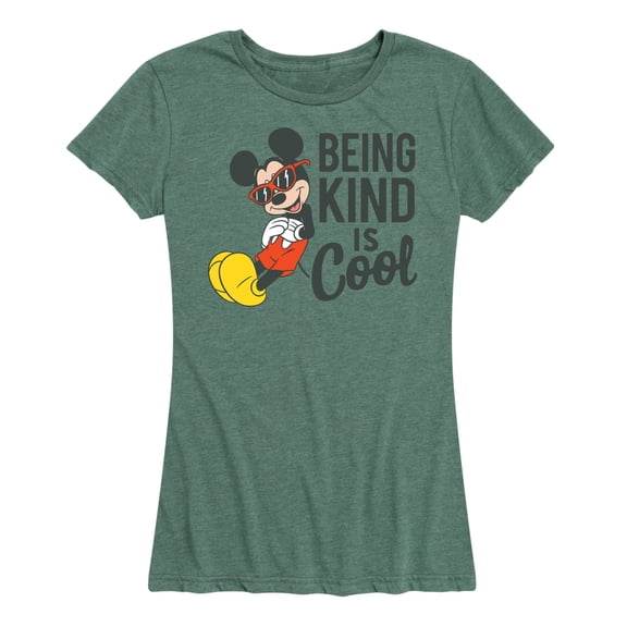 Mickey & Friends - Mickey Kind Is Cool - Women's Short Sleeve Graphic T-Shirt