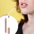 thumbnail image 3 of Brillo labial mate de larga duración, tinte labial profesional para mujeres, color natural Caramelo, 3 of 8