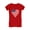 Red, variant on Love USA 4th of July Tstars Girls Fitted T-shirt - American Heart Flag Graphic Tee - Ideal Independence Day Gift for Patriotic Young Girls - Kids Holiday Apparel -&nbsp;S (5-6) Red