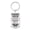 To Daughter from Dad #B, variant on Metal Tag Pendants Keychain Love Words Key-chains Father Mother Love