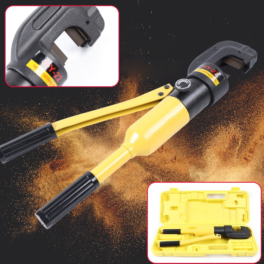 13 Ton Mannual Hydraulic Rebar Cutter 4mm-22mm Heavy Duty Bolt Cutting Tool new