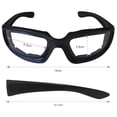 thumbnail image 3 of 3 Pack Motorcycle Goggles Wind Resistant Sports Glasses Protective Cycling Sunglasses for Men Women Outdoor Eye Protection, 3 of 6
