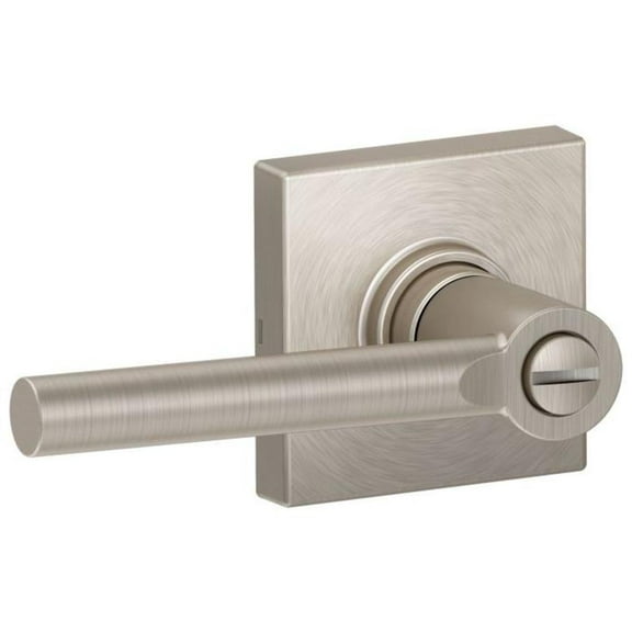 Schlage J40-Brw-Col Broadway Privacy Door Lever Set - Nickel