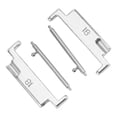 thumbnail image 1 of 18-22mm Metal Watch Band Adapter, Premium Connector Set for Smartwatches, Original Design, Easy to Install, with 2 Spring Bars, Universal Fit for Watch Bands, 1 of 7