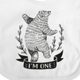 thumbnail image 4 of Inktastic First Birthday 1 Year Old Boys Bear Boys or Girls Baby Bib, 4 of 4