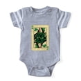 thumbnail image 1 of CafePress - Queen Of Shamrocks - Cute Infant Baby Football Bodysuit, 1 of 1