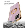 thumbnail image 6 of Phone Case for Samsung A42 Case Silicone Soft Shockproof, Slim Black Samsung Galaxy A42 5g Phone Case with Ring Holder Anti-Scratch Cover Aesthetic for Women Girls (Purple), 6 of 14