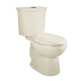 thumbnail image 4 of American Standard H2Option 2-Piece 1.28 GPF 2 Flush Vitreous China Elongated Toilet in Bone, No Seat, 4 of 5