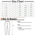 thumbnail image 3 of Chbgutlmr Capri Pants for Women 2pc Cotton Linen Elastic Mid Waisted Drawstring Loose Casual Crop Pants, 3 of 7