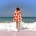 thumbnail image 6 of Strawberry Garden Cute Summer Fruit Pattern Pink Beach Towels Oversized Soft High Absorbent Quick Dry Bath Towels Pool Towels Travel Beach Towels for Kids Adults, 6 of 6