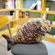 thumbnail image 3 of 110cm Lindos juguetes de peluche de carne de comida para niños, pata de pollo, pescado, camarón, salchicha, muñeca de tela, decoración de cama, almohada para dormir, regalo de cumpleaños, 3 of 5