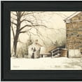 thumbnail image 2 of HomeRoots 11 x 19 x 1 in. Back Door Black Framed Print Wall Art, 2 of 3