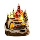 thumbnail image 3 of Casa Navideña, Estatuilla de Construcción de Resina, Casa de Construcción Coleccionable de Poliresina Navideña para Escaparate de Tienda, Re Papá Noel, 3 of 8