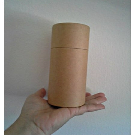 1 Tube Natural One Child/Pet - Natural Biodegradable CREMATION SCATTERING TUBE with Telescopic Lid & Instructions (Style: BLANK) ()
