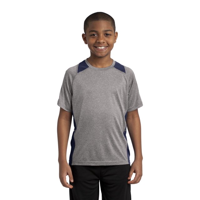Heather Colorblock Contender Tee