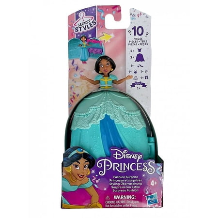 Disney Princess Secret Styles Fashion Surprise Jasmine Playset