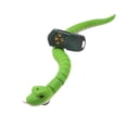 thumbnail image 3 of Serpiente de juguete con control remoto y lengua estirable, animales realistas falsos para niños. Verde, 3 of 9
