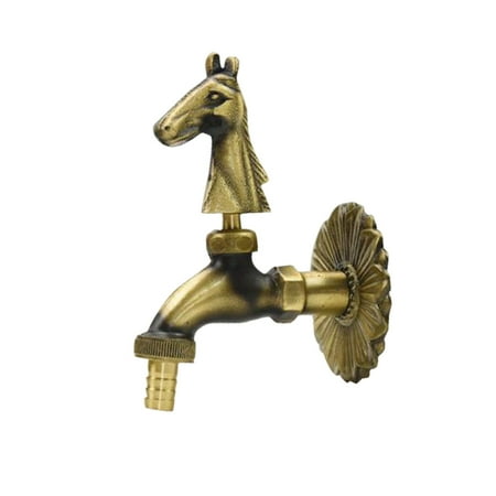 

TANGNADE Faucets Animal-shaped Bathroom Faucet All Copper Garden Balcony Gardening Faucet water tap I