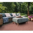 thumbnail image 5 of SAFAVIEH Courtyard Blair Geometric Indoor/Outdoor Area Rug, 6'7" x 9'6", Rust/Light Grey, 5 of 15
