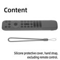 thumbnail image 2 of Caso De Control Remoto Funda de silicona para mando a distancia para TCL RC902V FMR1 FMR2 FMR4 (gris oscuro) Likrtyny  Para estrenar, 2 of 7
