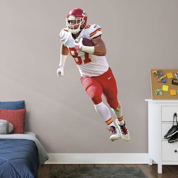 Fathead Travis Kelce LifeSize Officially Licensed NFL Removable Wall Decal