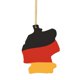 thumbnail image 1 of Colgante acrílico del mapa de Alemania Exquisita decoración de la bandera para mujeres Niñas Accesorios, 1 of 6