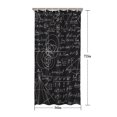 thumbnail image 5 of Math Equations Calculus Black Pattern Shower Curtain 36"x72" ,Bathroom Decorative Shower Curtains Set with 12 Hooks,Modern Waterproof Washable Shower Curtain, 5 of 6