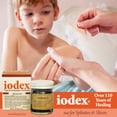thumbnail image 4 of Pomada antiséptica IODEX 4,7% de yodo previene infecciones 30 ml, 4 of 9
