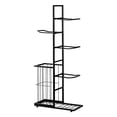 thumbnail image 4 of Soporte de Almacenamiento de Bolas shamjiam Estante Organizador de Garaje Negro, 4 of 8