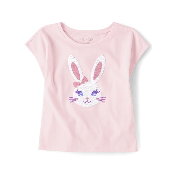 The Children's Place Girls Short Sleeve Graphic Print T-Shirt, Sizes XS-XXL
