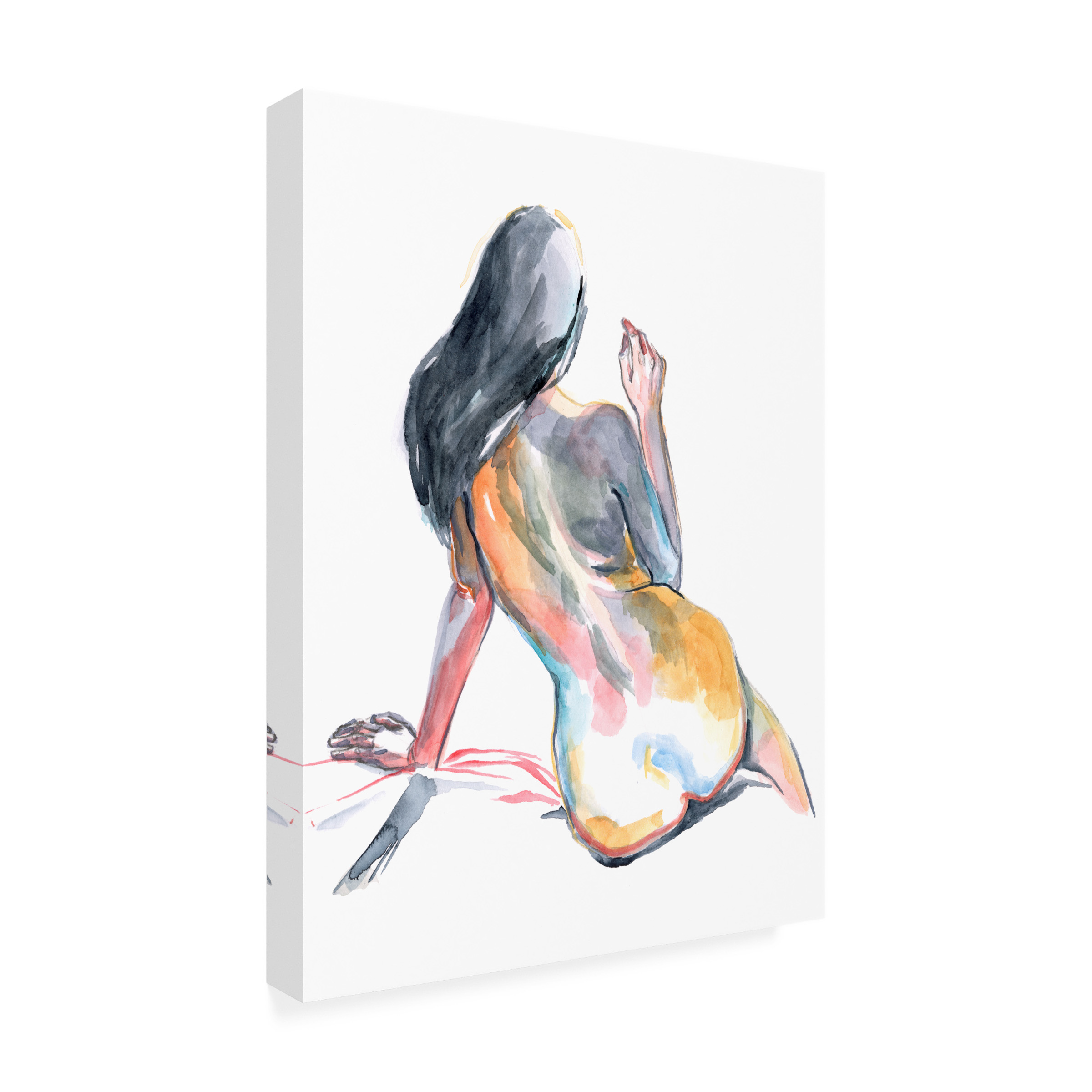 Jennifer Paxton Parker 'Colorful Shadows II' Canvas Art