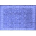 thumbnail image 1 of Ahgly Company Indoor Rectangle Oriental Blue Industrial Area Rugs, 6' x 9', 1 of 4