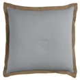 thumbnail image 1 of HomeRoots 403202 Coussin de Jute Bleu Clair et Naturel, 1 of 1