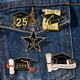 thumbnail image 5 of 5 broches y alfileres negros para graduación, 5 of 8