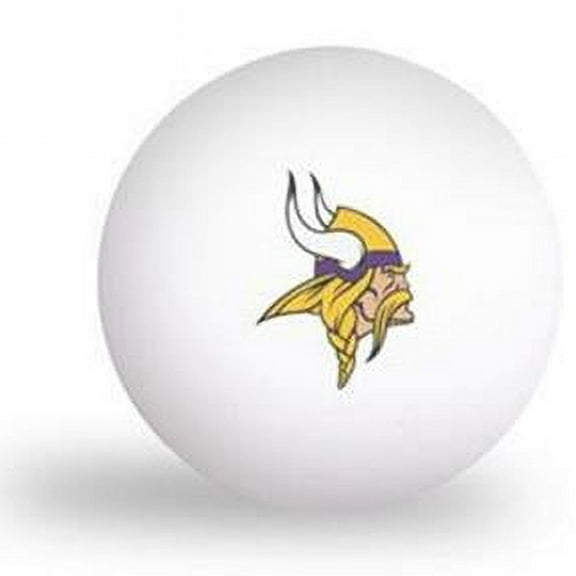 Minnesota Vikings Ping Pong Balls - Pack of 6