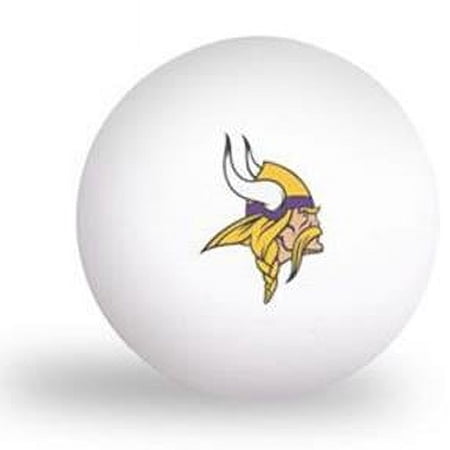 Minnesota Vikings Ping Pong Balls – Pack of 6