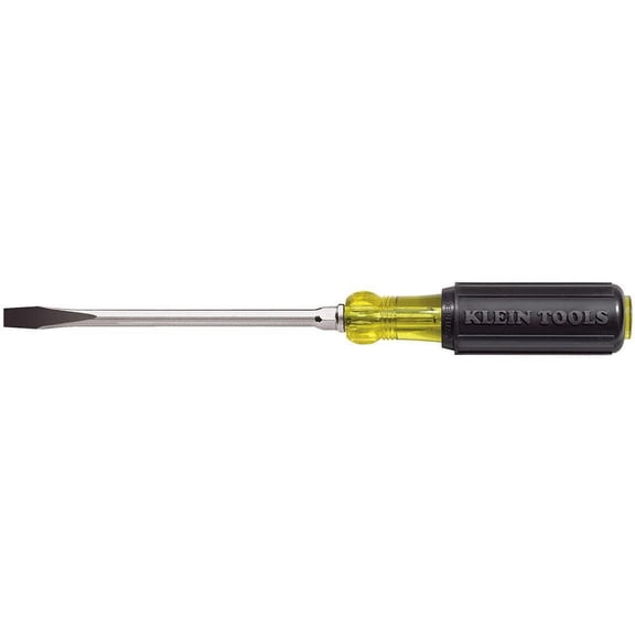 Klein Tools 5/16" Keystone Tip Heavy-Duty Round Shank Screwdriver, 6"