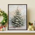thumbnail image 5 of Snowy Christmas Tree Luminous Decorative Painting - Festive Light-Up Wall Art for Home, Cute Christmas Tree Painting with LED Light, Holiday Wall Decor,Black,2pcs, 5 of 9