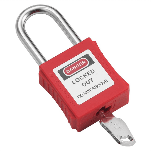 Lockout Tagout Locks Set,10 PCS Safety Lockout Padlocks,Lock Out Tag Out Safety Padlocks for Electrical Lockout Tag Out