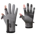 thumbnail image 2 of Guantes De Gym Guantes Unisex Ciclismo Impermeable A prueba de resbalones para deportes al aire libre de invierno (XL) Gris Likrtyny Para estrenar, 2 of 2
